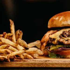 Hambúrguer Com Cheddar